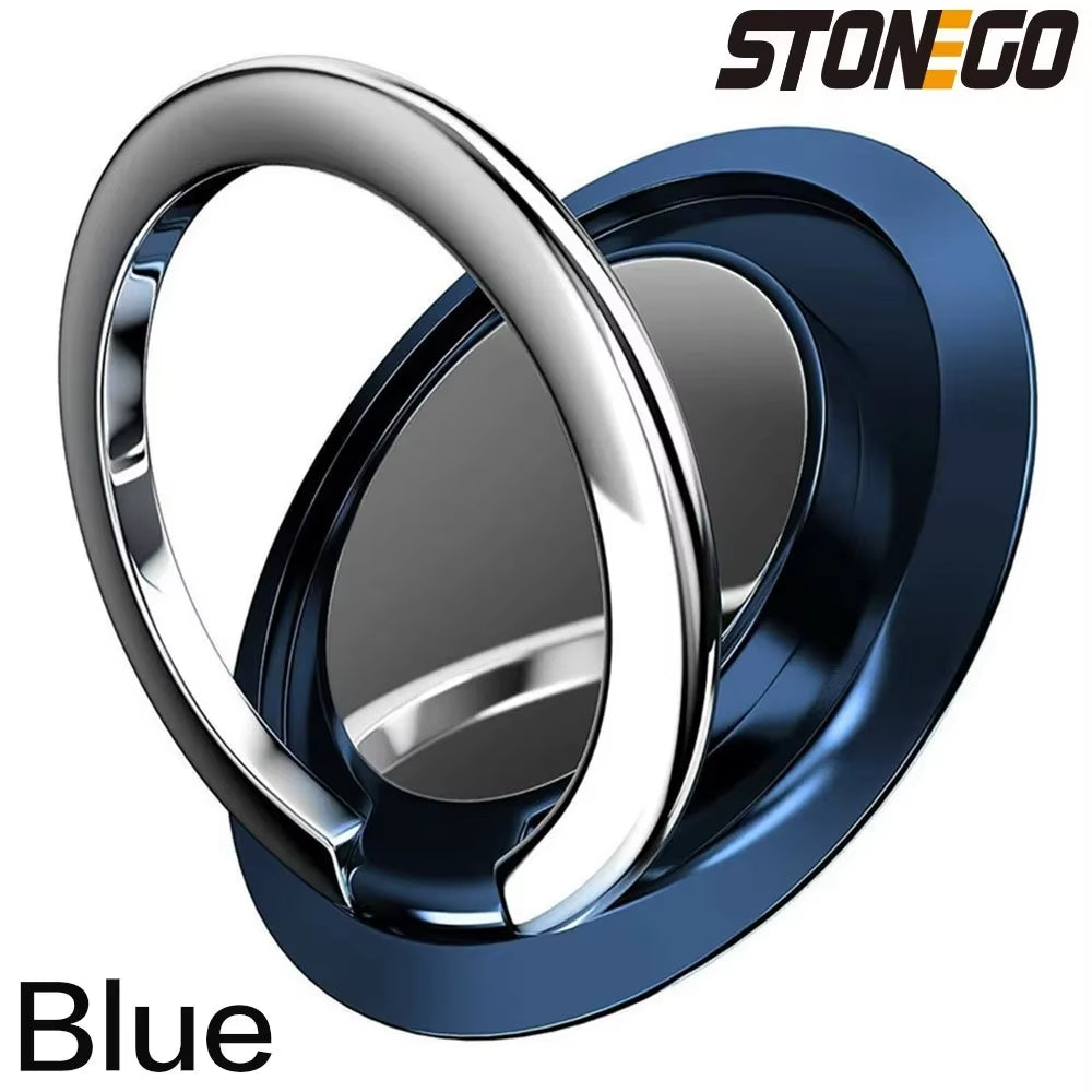 1Pc/2Pcs Universal Metal Mobile Phone Ring Holder Magnetic Car Bracket Socket Phone Ring Car Bracket Phone Accessories