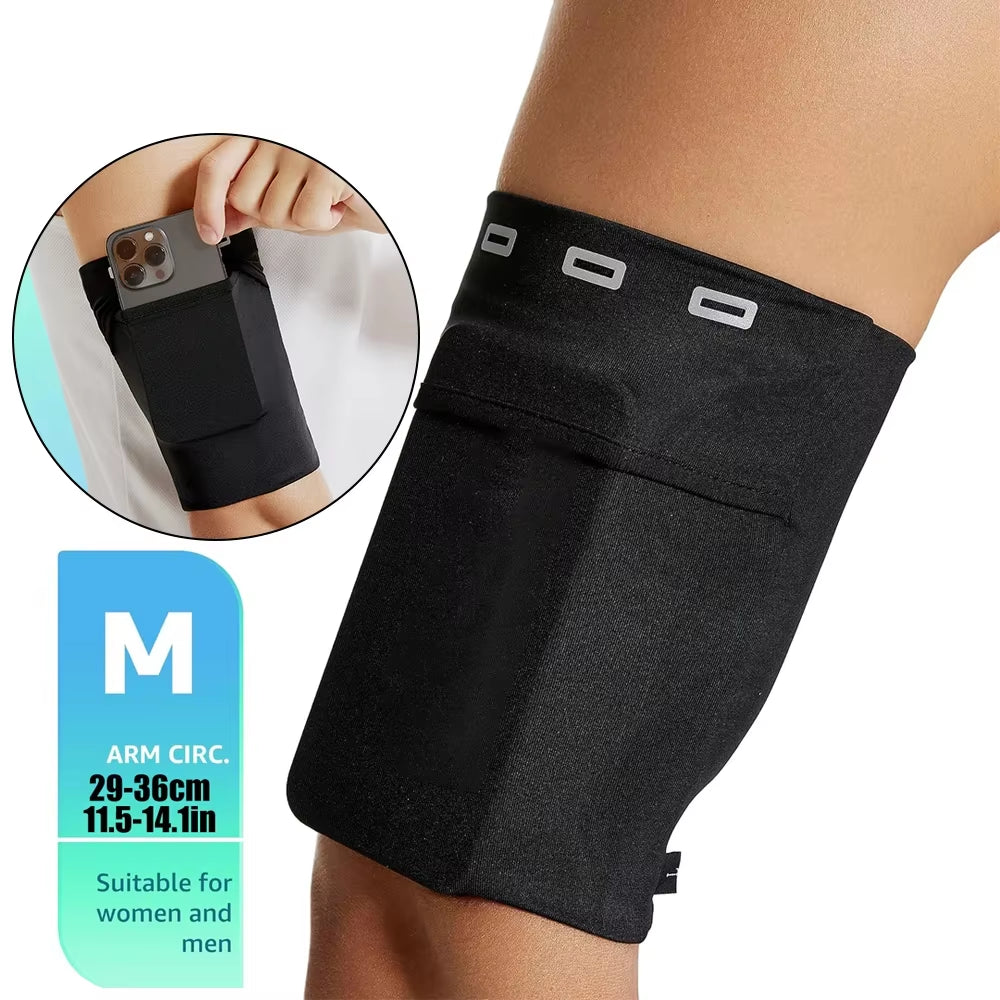 Sports Arm Bag Phone Holder for Running, Cell Phone Arm Bands, Phone Strap Armband Fits Phone, Use for Walking, Hiking, Biking