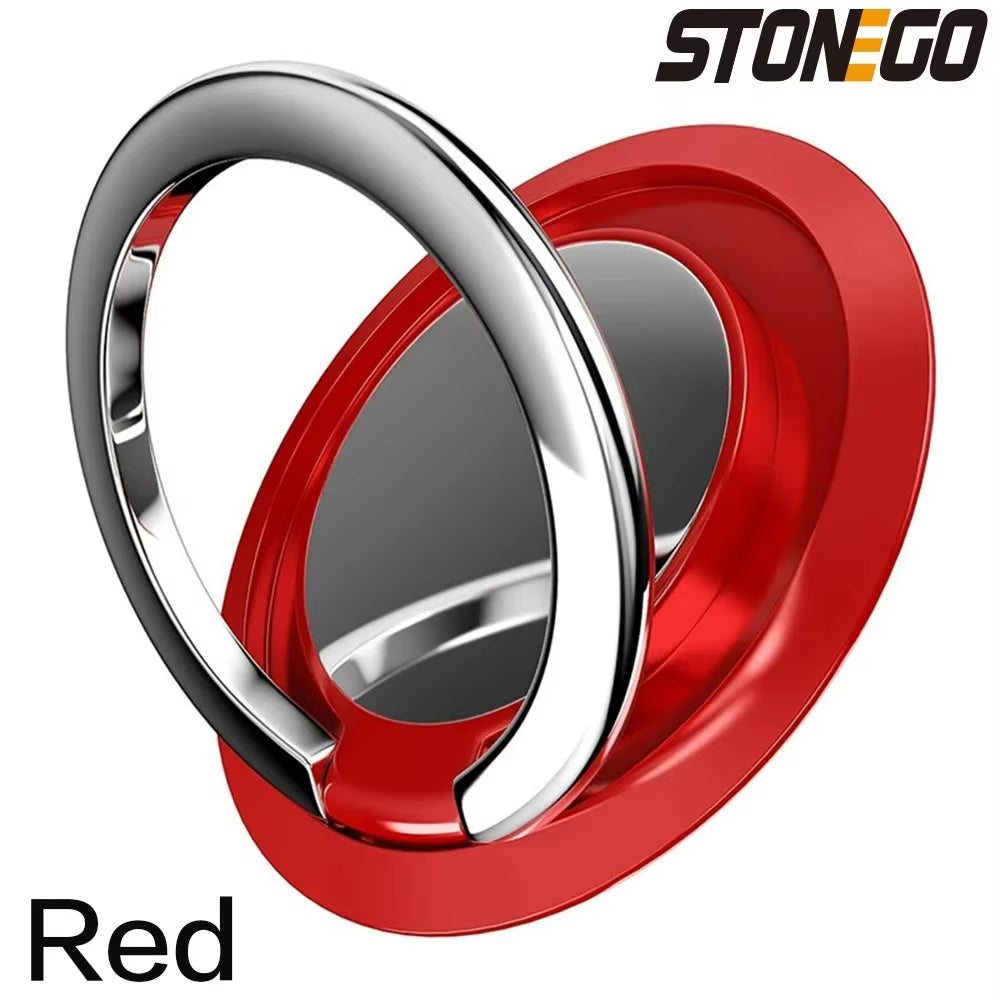 1Pc/2Pcs Universal Metal Mobile Phone Ring Holder Magnetic Car Bracket Socket Phone Ring Car Bracket Phone Accessories