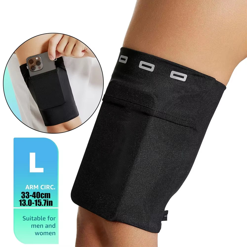 Sports Arm Bag Phone Holder for Running, Cell Phone Arm Bands, Phone Strap Armband Fits Phone, Use for Walking, Hiking, Biking