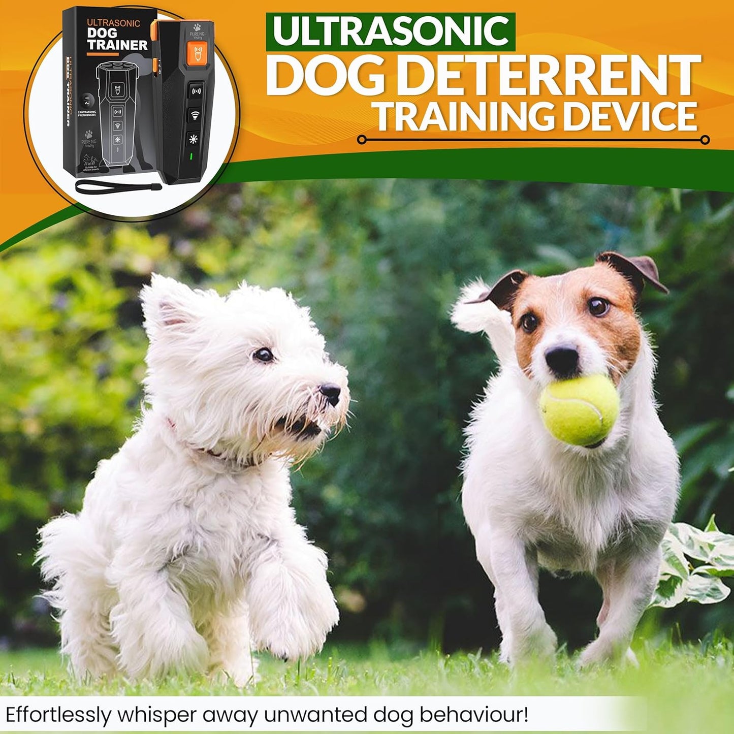 PNG Dog Bark Deterrent Device | anti Barking Device for Dogs | Dog Training & Behavior Aids | Ultrasonic Bark Stopper with LED Flashlight | Dog Whistle to Stop Barking Neighbors Dog