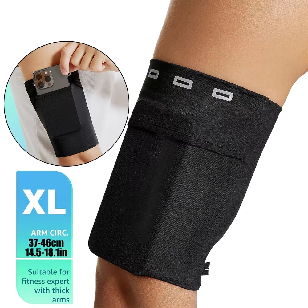 Sports Arm Bag Phone Holder for Running, Cell Phone Arm Bands, Phone Strap Armband Fits Phone, Use for Walking, Hiking, Biking