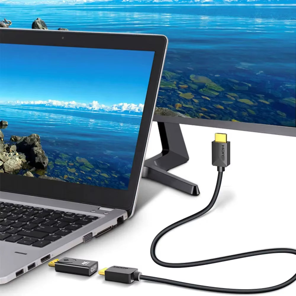 4K DP Displayport to Hdmi-Compatible Adapter Converter Display Port DP to Hdmi-Compatible HDTV Adapter Video Audio PC Laptop