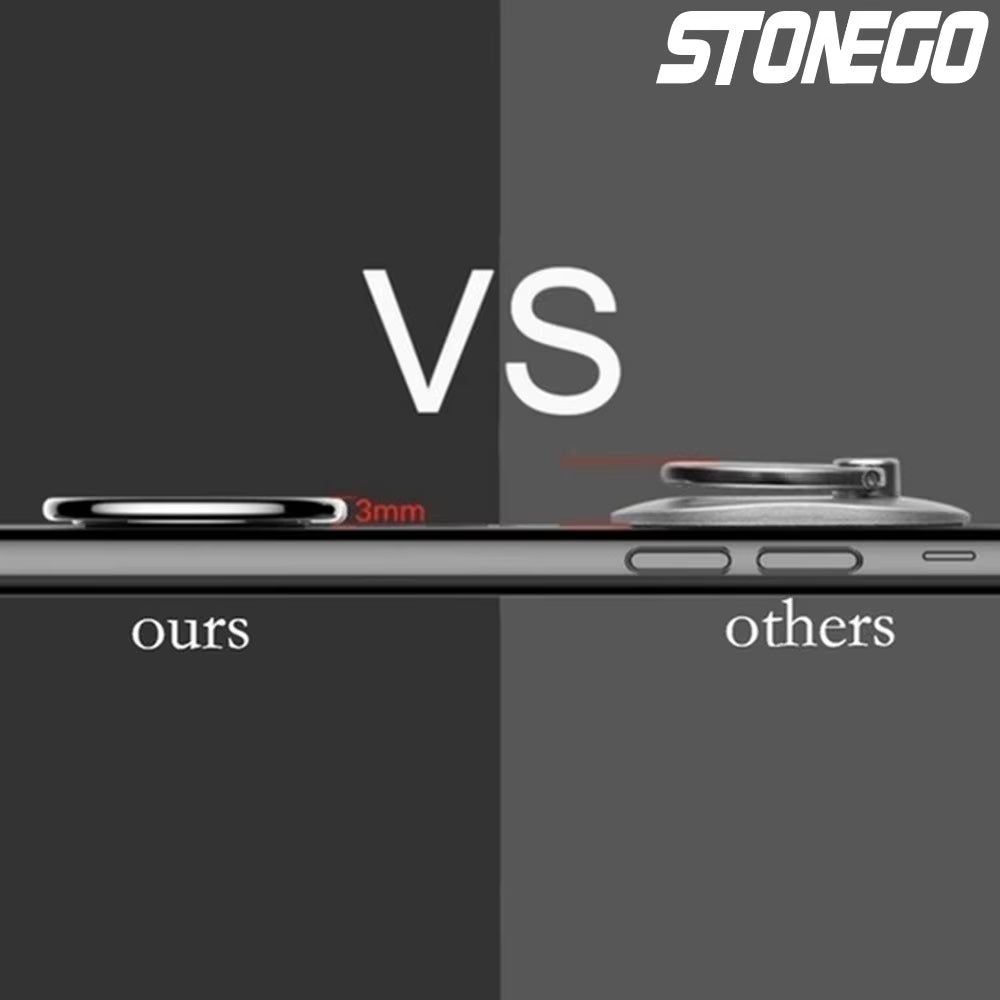 1Pc/2Pcs Universal Metal Mobile Phone Ring Holder Magnetic Car Bracket Socket Phone Ring Car Bracket Phone Accessories