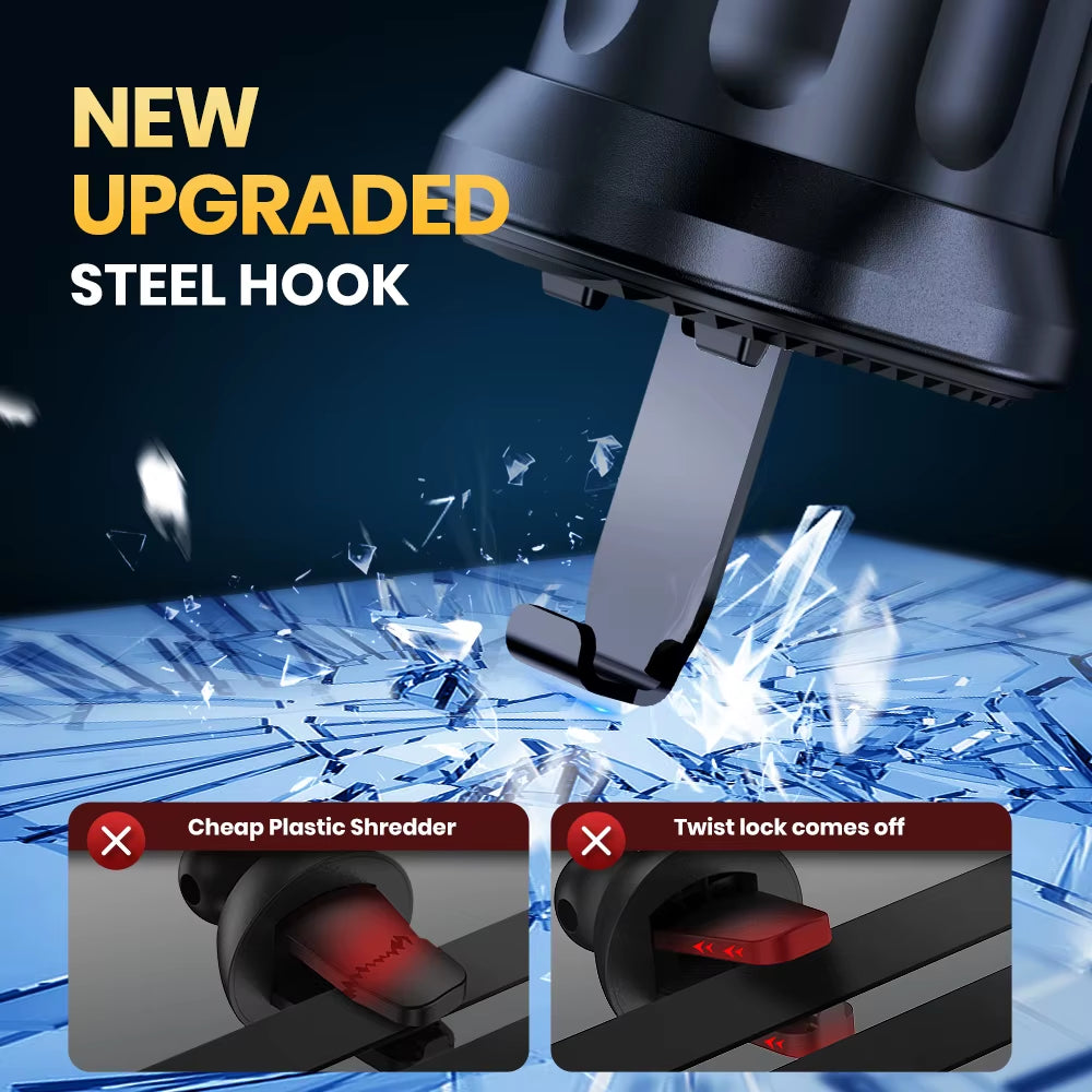 Phone Mount for Car Phone Holder Cell Phone Holder Hands Free Phone Stand for Car Vent Phone Mount Fit Smartphone Universal