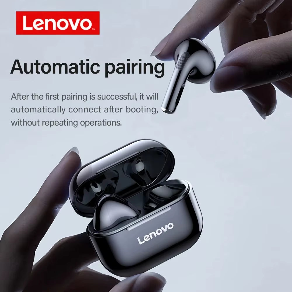 New  LP40 Earphones TWS Wireless Bluetooth Earbuds Bass Touch Control Stereo Noise Reduction Long Standby Original Choice