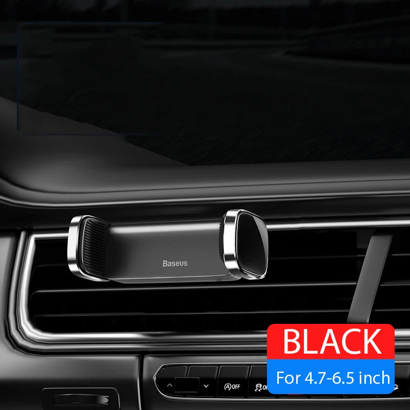 Baseus Car Phone Holder for  Mobile Phone Holder Stand Car Phone Stand for Car Air Outlet Mount Car Cell Phone Support